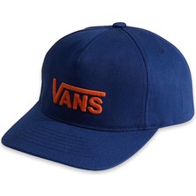 Vans VN000Q19 Drop V Logo Snapback Lacivert Unisex Şapka