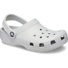Crocs K Classic Clog K Gri Çocuk Terlik Hafif ve Suya Dayanıklı Tasarım ile Plaj Kullanımı İçin