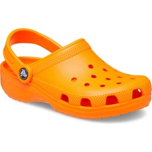 Crocs 206991 K Classic Clog K Turuncu Çocuk Terlik Hafif ve Suya Dayanıklı Yaz Kullanımı İçin