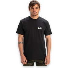 Quiksilver EQYZT08042 Ev Mini Logo Ss Siyah Erkek T-Shirt