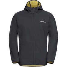 Jack Wolfskin 1307471 Bornberghoody Suya Dirençli Mont Gri Erkek Mont