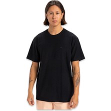 Quiksilver EQYKT04377 Slub Roundneck Siyah Erkek T-Shirt