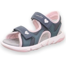 Superfit 009544 Pebbles Mavi Kız Çocuk Sandalet