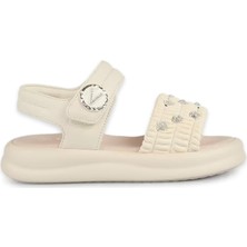 Vicco 321.F26Y.182 Sandra Filet Bej Kız Çocuk Sandalet