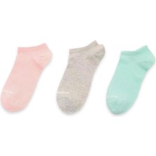 Skechers S2520315 U No Show 3 Pack Socks Çorap Çok Renkli Unisex Çorap