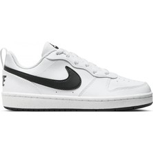 Nike DV5456 Court Borough Low Recraft Beyaz-Siyah Unisex Spor Ayakkabı