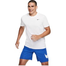 Nike AR6029 Dri-Fit Fitness Beyaz Erkek T-Shirt