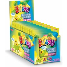 Jelaxy Peelable Ananas Aromalı Soyulabilir Yumuşak Şekerleme 65 Gram 12 Adet (1 Kutu)
