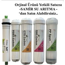 Ortimax Orjinal Kapalı Kasa Su Arıtma Filtre Seti 5 Parça Coconut Özellikli Tüm Kapalı Kasa Cihazlara Uyumludur