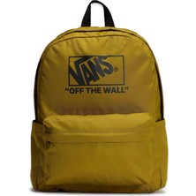 Vans VN000H4W Old Skool Check Backpack Hardal Unisex Spor Çanta