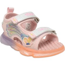 Vicco 332.B25Y.254 Can Bebe Işıklı Phylon Pudra Kız Çocuk Sandalet