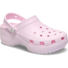 Crocs 211231 Classic Platform Pearl Clog Pembe Unisex Terlik