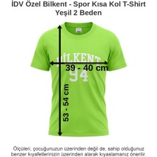 Idv Özel Bilkent - Spor Kısa Kol T-Shirt Yeşil 2 Beden