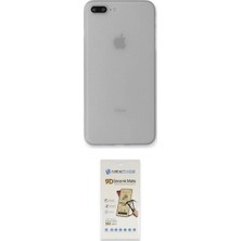 Marsilyan™- iPhone 7 Plus Kılıf Yadigar Yansıma Serisi - Siyah Mat Seramik Nano Ekran Koruyucu