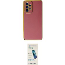 Marsilyan™- Galaxy A73 5g Kılıf Yankı Serisi - Şeffaf Pasifik Cam Ekran Koruyucu