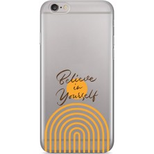 Moonset Iphone 6/6s Uyumlu Baskılı Yumuşak Silikon Şeffaf Telefon Kılıfı