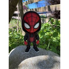  örümcek adam spidey /sevimli kapüşonlu örümcek adam / renkli 3d figür süper kahraman/ marvel