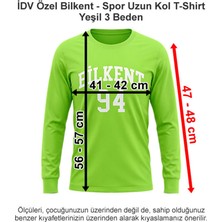 Idv Özel Bilkent - Spor Uzun Kol T-Shirt Yeşil 3 Beden