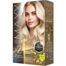 Maxx Deluxe Beauty Expert Set Saç Boyası 0.1 Platin Sarısı