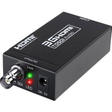Keepro HDMI Sdi Bnc Çevirici 3g HDMI Giriş To Sdi Audio Çıkış Çevirici Adaptör