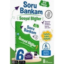 Ata Yayıncılık 6. Sınıf Ata Süper Sosyal Bilgiler Soru Bankam
