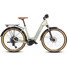 Carraro Kifuka S 27.5" 1X11-V Hd Elektrikli Dağ Bisikleti - Mat Yeşil-Koyu Yeşil-Gümüş - 44 cm