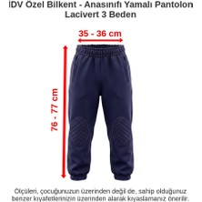 Idv Özel Bilkent - Anasınıfı Yamalı 3 Iplik Okul Pantolonu Lacivert 3 Beden
