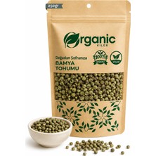Organic Kiler Doğal Bamya Tohumu 250 gr - Taze ve Elenmiş Bamya Tohumu
