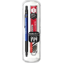 Scrikss Mavi Graph-x 0.5 mm Kalem Silgi Uç Seti