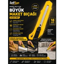 Marka Self Sun Büyük Maket Bıçağı 01-Slf-1907