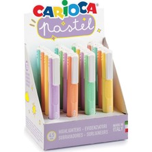 Carioca Fosforlu Pastel İşaretleme Kalemi 16'Lı Stand