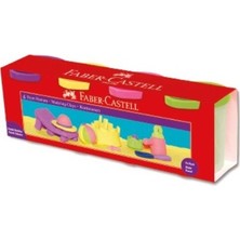 Faber-Castell Silindir Oyun Hamurları 4 Pastel Renk