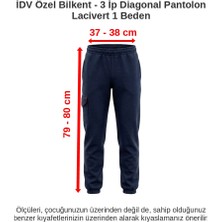 Idv Özel Bilkent - 3 Ip Diagonal Pantolon Lacivert 1 Beden