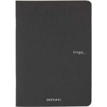Fabriano Ecoqua Original Notebook 90GR A4 Nero Blank 40 Sayfa