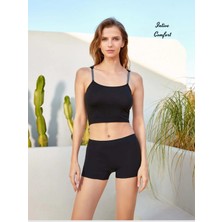 Intive Lingerie Intive Comfort Parlak Askılı Önden Ince Arkadan Kalın Askılı %95 Pamuklu Atlet