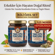 2 x 420 gr Yakı Otu Macunu Erkekler Için Yaşam Konforuna Destek Bitkisel Macun Lokman Hekim
