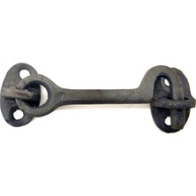 Marsilyan™- Antika Tarz Dekoratif Pirinç  Çengeli - 8,5cm, Oksit