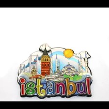 Marsilyan Istanbul Temalı Buzdolapı Süsü Magnet