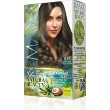 Maxx Deluxe Natural Beauty 8.11 Yoğun Küllü Açık Kumral