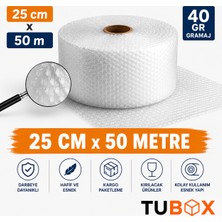 Tubox Balonlu Naylon Pat Pat 25CM x 50M 40GR