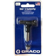 Graco 286415 Rac 5 Ltx Switch Tip 415 Hava Basınçlı Boya Püskürtme Ucu, Sıfır Graco