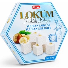 Elvan Fındıklı Sultan Lokum 250 gr