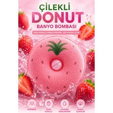 BB Bath Box Donut Çilek Kokulu Köpüren Banyo Topu