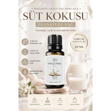 Vivaldi Home Süt Aromaterapi Uçucu Yağ Esansiyel Buhurdanlık Yağı 10ML