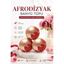 BB Bath Box Afrodizyak Banyo Topu 3 Adet 130 gr Nem Bombası ile Jakuzi ve Küvet İçin Rahatlatıcı