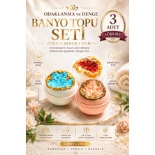 BB Bath Box Banyo Topu Seti Nem Bombası Küvet - Manikür Pedikür Topu 130 gr x 3 Adet