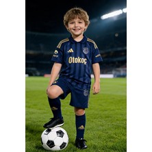adidas Fenerbahçe Lisanslı Çocuk 3\'lü Takım AT013CFS06400 Lacivert