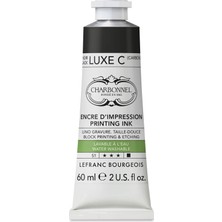 Lefranc&Bourgeois : Charbonnel : Su Bazlı Baskı & Gravür Mürekkebi : 60 ml : Black Luxe C