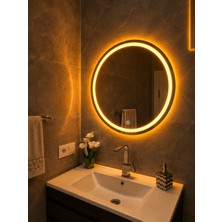 Saray 60 cm Lazer Kumlamalı Dokunmatikli Amber Renk