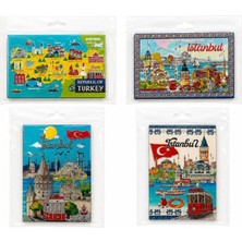Marsilyan Istanbul Temalı Silikon Buzdolapı Süsü Magnet
